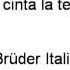 Nationalhymne Italiens Text