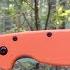 KnifeWorks Orange Ontario Rat 1 In D2 Presented By Shortcut Reviews