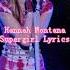 Hannah Montana Supergirl Lyrics And Reverb