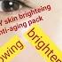 7 Days SKIN Brightening Challenge DIY Glowing SKIN Anti Aging PACK