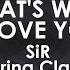 That S Why I Love You SiR Ft Sabrina Claudio