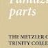 Gibbons Fantazia Of Foure Parts The Metzler Organ At Trinity College Cambridge