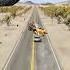 Realistic Highway Car Crashes 258 BeamNG Drive