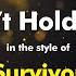Survivor I Can T Hold Back Karaoke Version From Zoom Karaoke