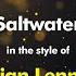 Julian Lennon Saltwater Karaoke Version From Zoom Karaoke
