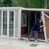 Outdoor Mobile House Baida Foreign Trade Export Double Wing Folding House Integrated House