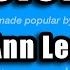 Ann Lee Voices Karaoke Version