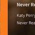 Katy Perry Never Really Over Audio