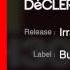 Tomy DeClerque Irrational Repetition Don T Bush