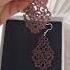 Tatting Statement Lace Earrings Avaible In My Esty Shop Link In Bio Oldies Coversong Singer Song