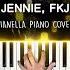 JENNIE FKJ Intro JANE With FKJ Piano Cover By Pianella Piano