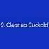 Cuckold Type 9 Cleanup Cuckold