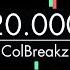 ColBreakz 20 000 Piano Cover