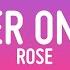 ROSÉ Number One Girl Lyrics