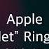 Apple Chalet Ringtone IOS 17