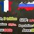 Франция Против Росси Деньги Население Территория и Индекс Развития Людей Bulgaria Germany Russi