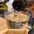 Drinking Sake From Wooden Box Japan