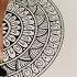 Draw A Half Mandal With Me Shorts Art Mandala Trending Viralvideo Shortsfeed Drawwithme