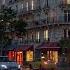 Paris Coffee Shop Immersive Ambience Rain And Distant Thunder Sounds For Study And Relaxation