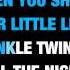 Twinkle Twinkle Little Star In The Style Of Traditional Karaoke Video With Lyrics No Lead Vocal