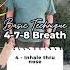 The 4 7 8 Breath Technique