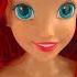 Ariel The Little Mermaid Hair Styling Head Bath Time Color Change