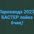Басстер 2023
