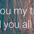 Shawn Mendes Love Me Or Leave Me Lyrics