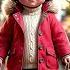 Cutest Little Shopper In Red Coat