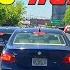 BMW GETS INSTANT KARMA WHILE TRYING TO AVOID THE SLOWER LANE