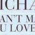 George Michael I Can T Make You Love Me