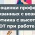 Особенности оценки профессиональных рисков связанных