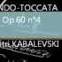 RONDO TOCCATA Op 60 N 4 De Dimitri Kabalevski