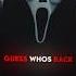 Ghostface Guess Whos Back Edit Viral Shorts Scream6