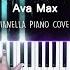 Ava Max So Am I Piano Cover By Pianella Piano