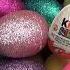 NEW Huge 101 Sparkle Glitter Open Surprise Eggs Kinder Surprise Minecraft Angrybird And Disney