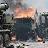Shocking Convoy Of 80 Ukrainian HIMARS Missile Trucks Heading To The Border Intercepted By Russia