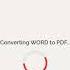 How To Turn A Word Document Into A PDF Online Using ILovePDF
