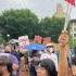 Protest Against ICE In Downtown Asheville NC