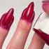 Red Aura Nail Design Nail Polish And Hand Care Naildesign Asmr Nails Nailart Skincare