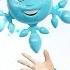 FROZEN Snowflake Song New Science Learning Song Video In Frozen Land