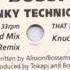 BOSSI FUNKY TECHNICIAN KNUCKLEHEADZ REMIX A 1997 SLATE