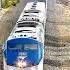 AMTRAK 5 Climbs Up To East Portal Of Tunnel 41 As Fall Colors Pop In The Sierra Nevadas