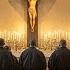 Gregorian Chants Compilation Prayer In Sacred Ambience Of Catholic Monastery