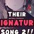 PJSK Characters SIGNATURE SONGS 2 Projectsekai