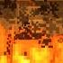 10 Hours Fireplace Minecraft Version Relaxing No Music