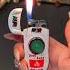 Unzip Rotating Gyro Sports Car Metal Transparent Warehouse Double Fire Lighter Recommended Light