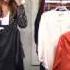 G By Giuliana Rancic Tuxedo V Neck Blouse