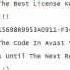 The Best License Key For Avast 100 Working Mp4