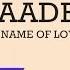 Eric Saade Marching In The Name Of Love Lyric Video